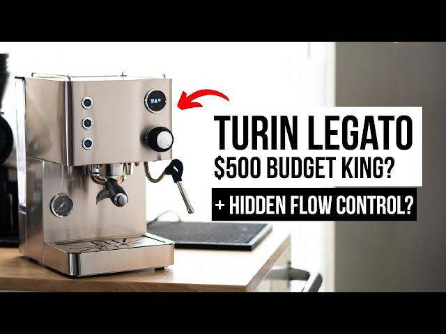 Turin LEGATO Review - $500 PID Espresso... with hidden flow control?