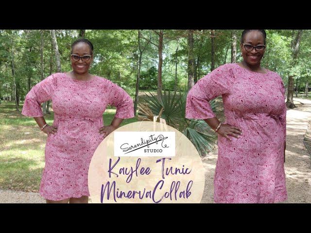 [613]Pattern Review|Serendipity Studio Kaylee Tunic|Minerva Fabric Collaboration