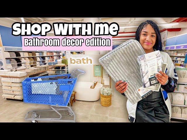 COME SHOP WITH ME FOR NEW BATHROOM DECOR (VLOG)