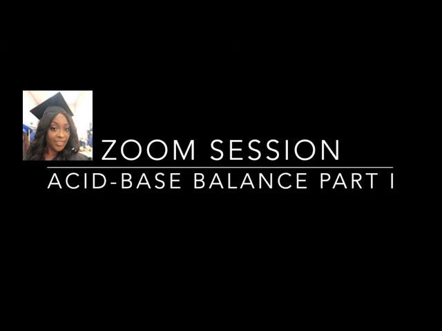 Acid Base Balance in Nursing