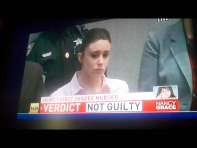 Casey Anthony Verdict!!!   NOT GUILTY!!
