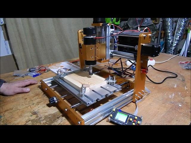 Бюджетный ЧПУ для маленькой мастерской LUNYEE 3018 PRO MAX CNC Router 500W All Metal