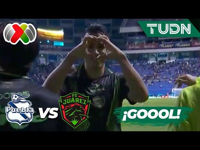 ¡García remató solo y ya gana Juárez! | Puebla 1-2 FC Juárez | Liga Mx-AP2024 - J10 | TUDN