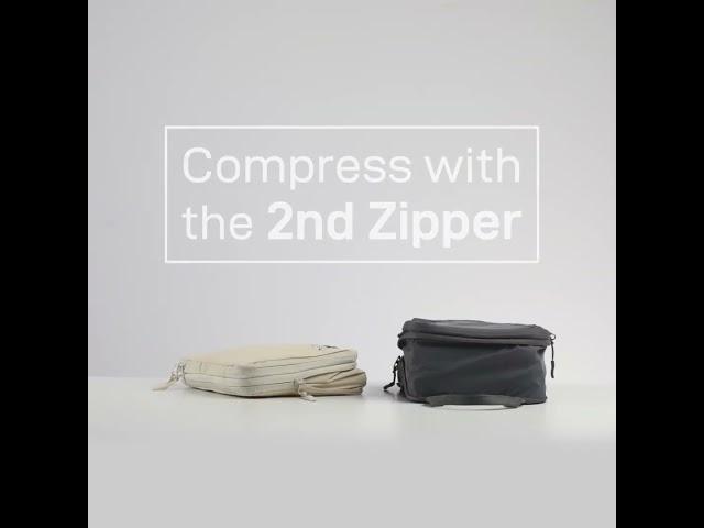 Epicka compression packing cubes make it easy to stay organized and boosts 60% storage.