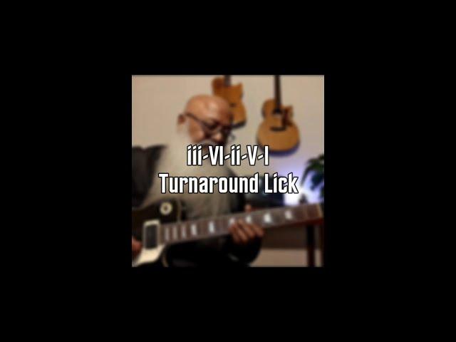 iii-VI-ii-V-I Turnaround  lick.mp4