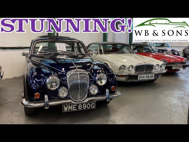 WB & Sons October 2021 Classic Car Auction Preview Ft. Daimler 250 V8 and Double Six V12 Coupe!