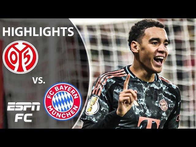  MUSIALA HAT TRICK  Mainz vs. Bayern Munich | German Cup Highlights | ESPN FC