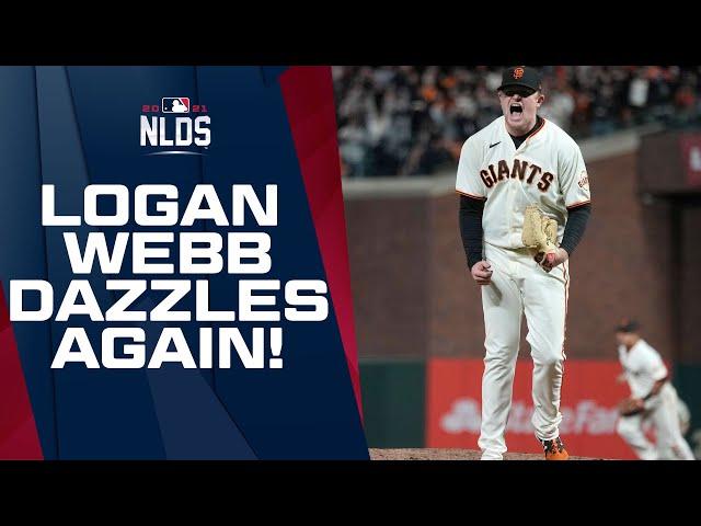 Logan Webb tosses 7, allowing 1 R in another GREAT postseason start!