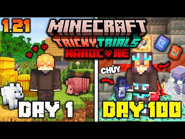 KENN TÓM TẮT 100 NGÀY MINECRAFT SINH TỒN SIÊU KHÓ 1.21 | 100 DAYS MINECRAFT 1.21