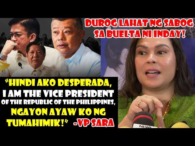 VP SARA BUMUELTA SA LAHAT NG TUMIR A! DUROG LAHAT NG SAB OG! OK SA PSYCH TEST NAGHAMON NG DRUG TEST!