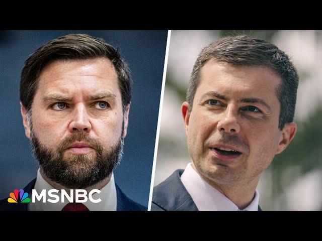 Pete Buttigieg blasts JD Vance’s ‘strange worldview’ and bizarre GOP agenda