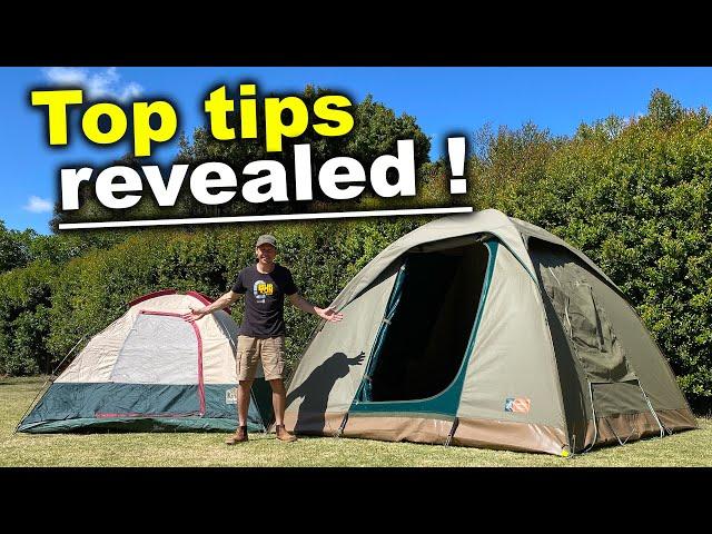 BEST Tips How to Setup a Tent 2023 - SIMPLE and EASY