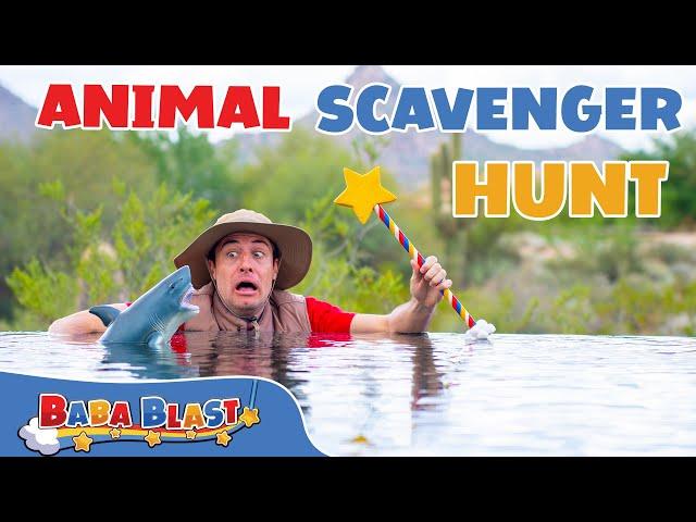 Animal Scavenger Hunt 2 | Educational Videos for Kids | Baba Blast!