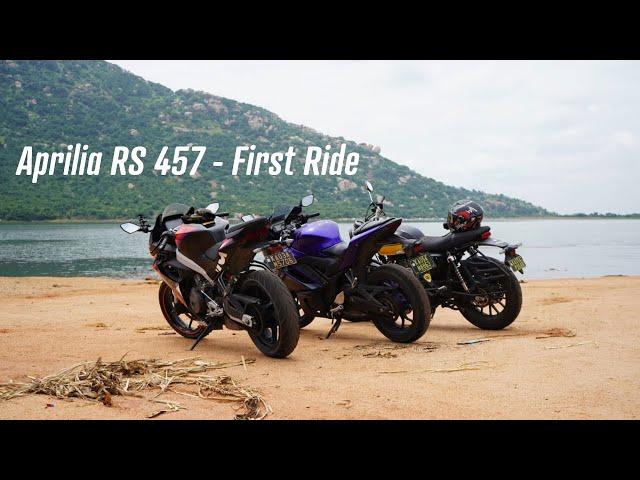 Aprilia RS 457 - First Ride Review | Weekend Ride inside Karnataka