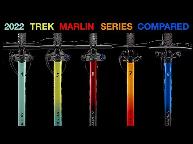 2022 Trek Marlin Lineup Compared!! What’s The Difference Between All 5 Bikes??