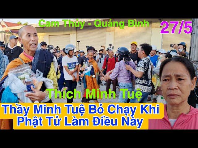 Thầy Minh Tuệ Bỏ Chạy Khi Phật Tử Làm Điều Này