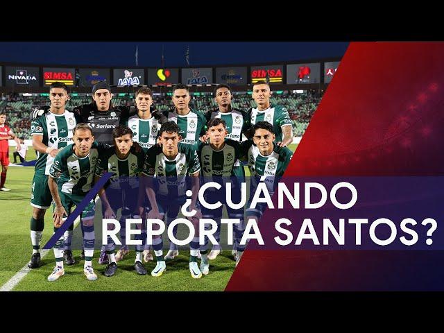 ¿Cuándo reporta Santos Laguna a la pretemporada?