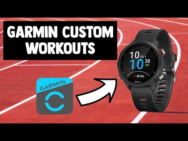 Create Custom Interval Workouts for Garmin Watch