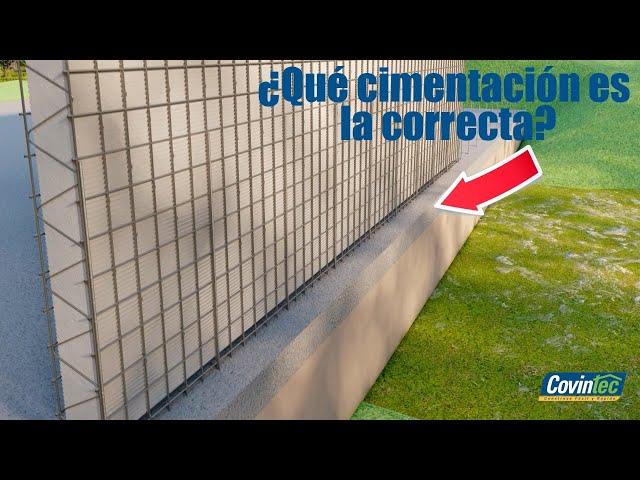 ¿Qué cimentación puedo usar con Covintec? || ¿Cómo construir con Covintec? - Cimentaciones