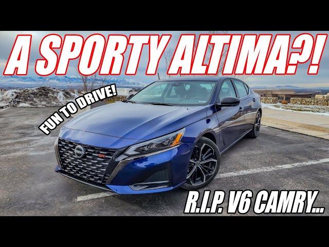 NOT your MOM's NISSAN ALTIMA! 10 THINGS you SHOULD KNOW about the 2023 NISSAN ALTIMA SR VC-TURBO!