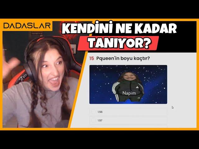 Pqueen - Pelin "Pqueen" Baynazoğlu'nu Ne Kadar Tanıyorsunuz Testini Çözüyor !