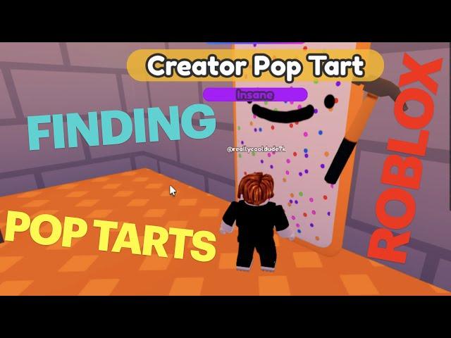 Find the Pop Tarts in Roblox | Creator Pop Tart | Cotton Candy Pop Tart