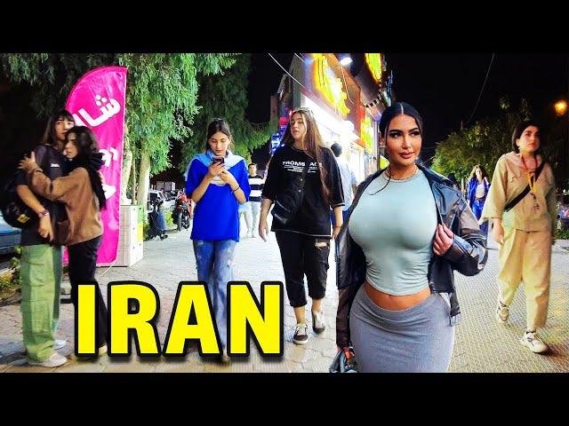 IRAN  | Walking Tour in the Lovely Neighborhood of IRAN on hot Summer Night