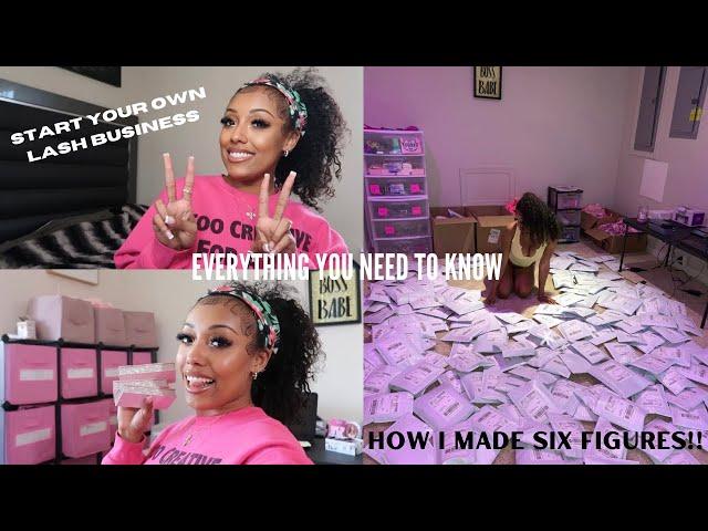 How to start your own lash business! STEP BY STEP | 2023