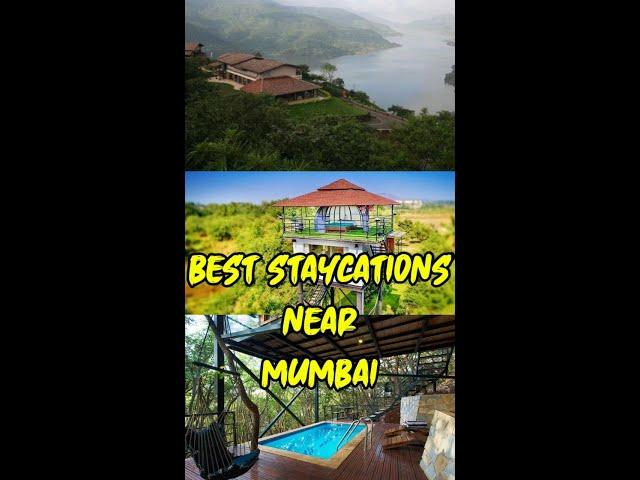 Best StayCations Near Mumbai | zlogs| #travelsmart #staycation #ytshorts #safar