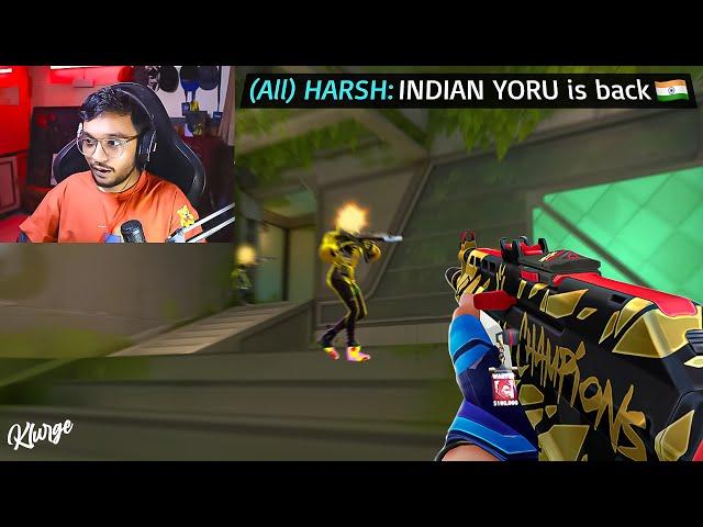 This is why they call me the INDIAN YORU