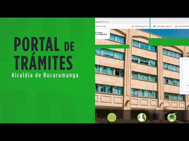 Nuevo portal de trámites en línea de la Alcaldía de Bucaramanga