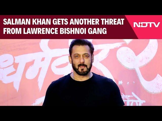 Salman Khan News | Salman Khan Gets Another Threat From Lawrence Bishnoi Gang: Sources