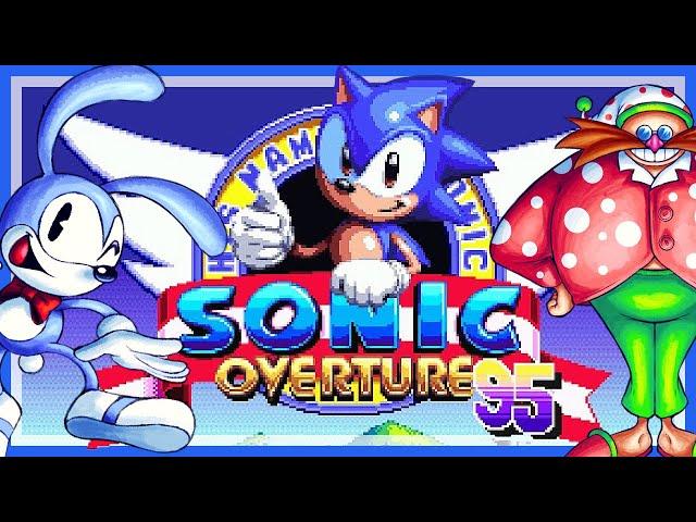 SONIC OVERTURE 95  Wunderschönes 2D-Sonic-Fangame!