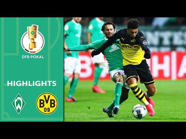 Werder Bremen vs. Borussia Dortmund 3-2 | Highlights | DFB-Pokal 2019/20 | Round of 16