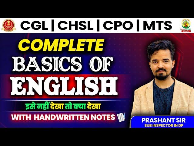 Complete Basic of English By Prashant Sir | For All Exams | Rankers Gurukul | #english #grammar