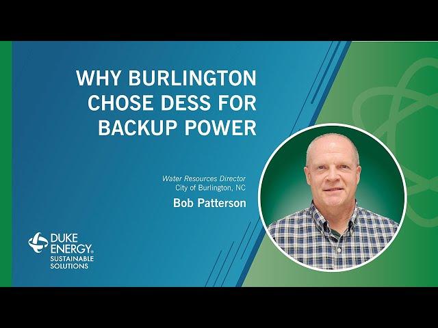 Why Burlington chose Duke Energy One for backup power – Duke Energy One Energy Services