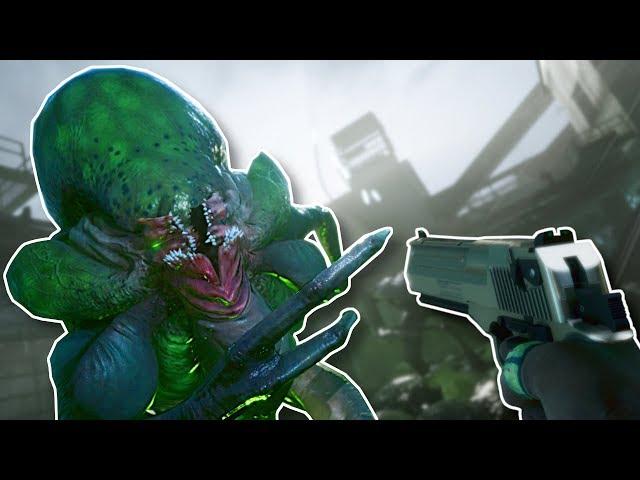 ALIENS INVADE! - Earthfall Gameplay - Left 4 Dead 2 style Survival Game!