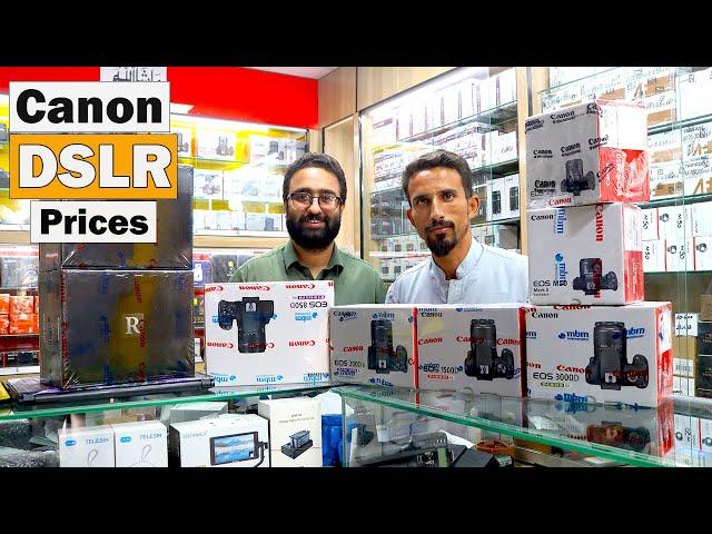 Canon DSLR Camera Price in Pakistan + Canon 50mm 24-70mm Price