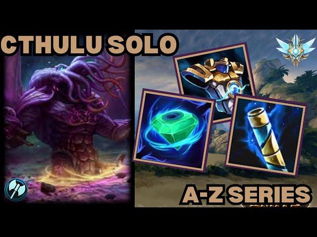 A Tale Of Lovecraftian Caution! - Cthulhu A-Z Grandmasters Solo Smite