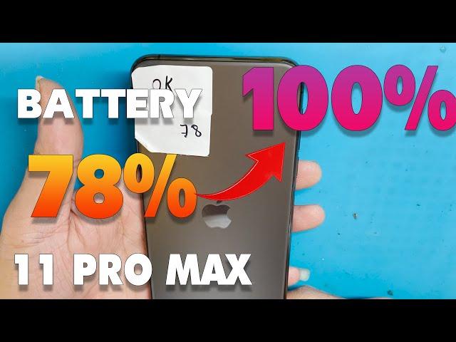 iPhone 11 Pro Max Important Battery Message Fix 100% 