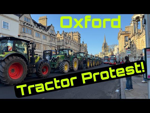 Oxford Farming Conference 2025, Tractor Protests, and Fire Alarms!