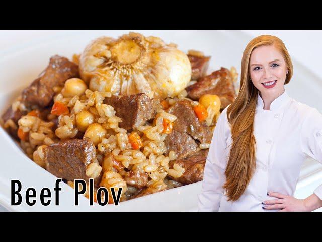 How to Make Plov - Russian Rice Pilaf with Braised Beef