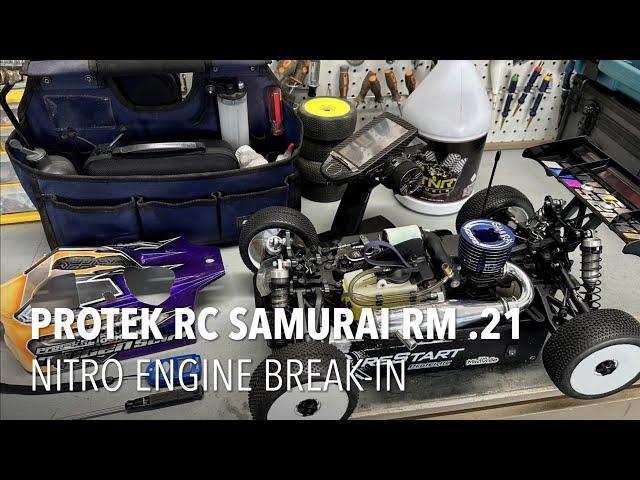 ProTek RC Samurai RM .21 Nitro Engine Break-In