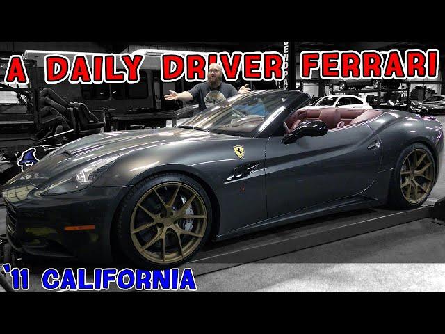 '11 Ferrari California to be a daily driver. CAR WIZARD checks customer's new buy! Is it road ready?