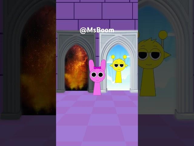 Pass the Challenge Gate Perfectly Simon, Vineria, Wenda |Sprunki #sprunki #shorts