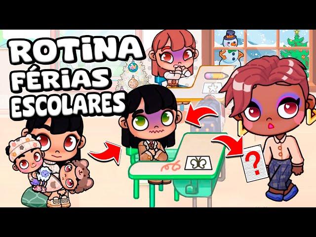 ROTINA FÉRIAS ESCOLARES | AVATAR WORLD ROTINAS E HISTÓRIAS