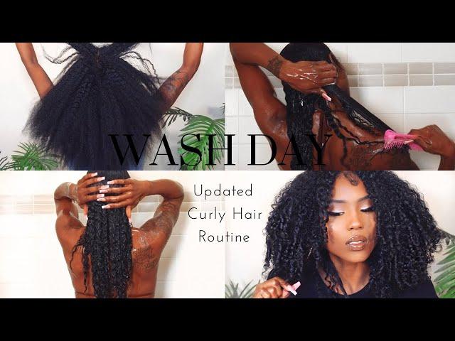 WASH DAY: My *UPDATED* Curly Hair Routine (HIGHLY REQUESTED!)