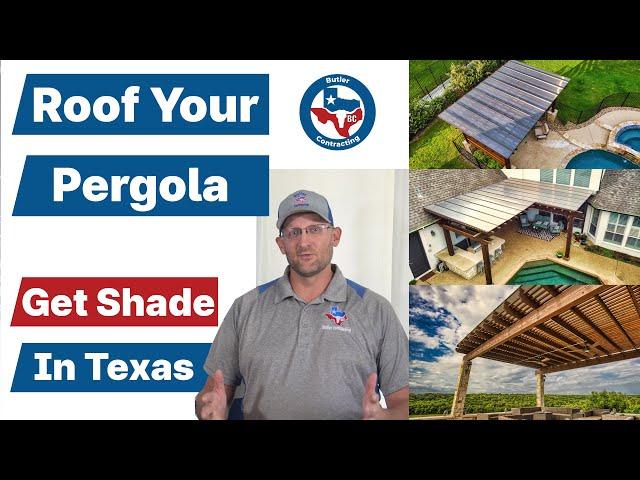 Cover Your Pergola with Hercules System | Butler Contracting