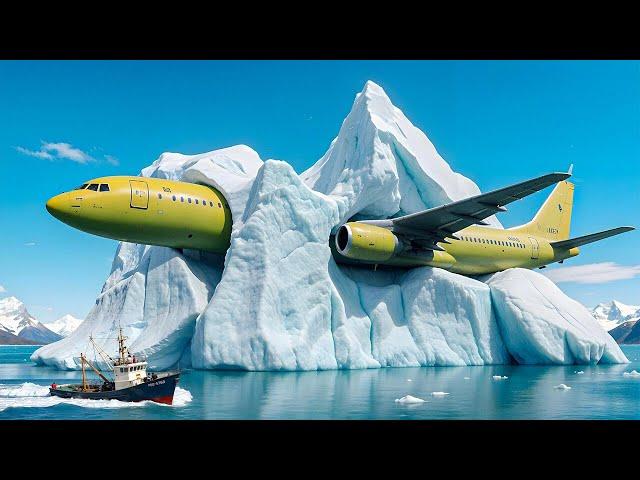 Long-Missing Plane Found Frozen in Ice in Antarctica by Researchers – It Defies Explanation