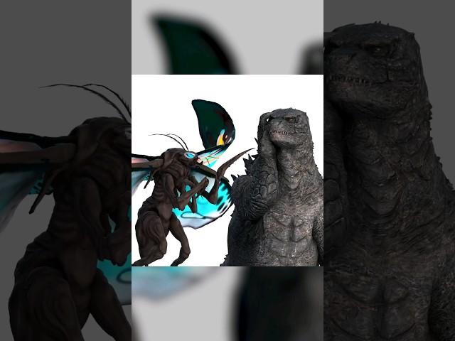 Mothra Dominates Godzilla #godzillaxkong